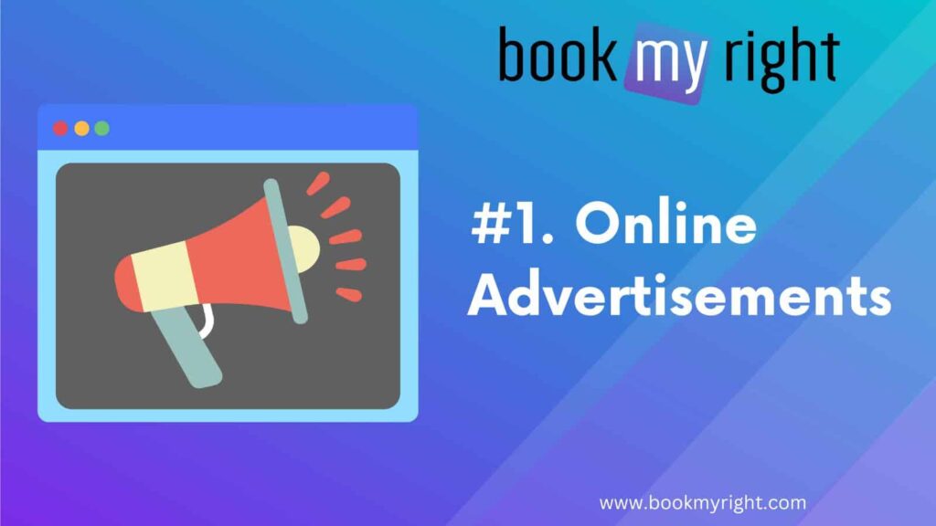 Online advertisements