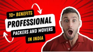 banner image of the blog 10 Benefits of professional packers and movers in India