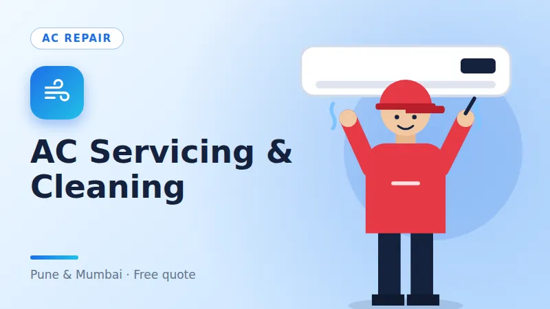 AC Servicing & Cleaning in Pune