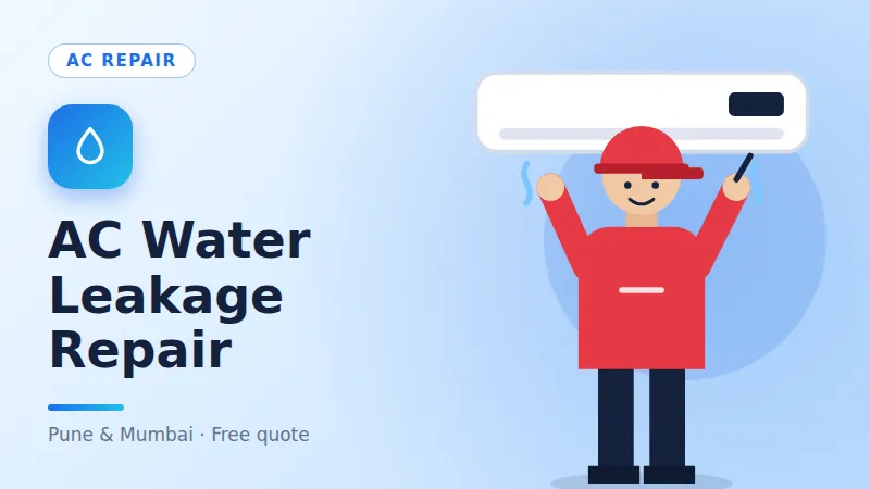 AC Water Leakage Repair in Pune