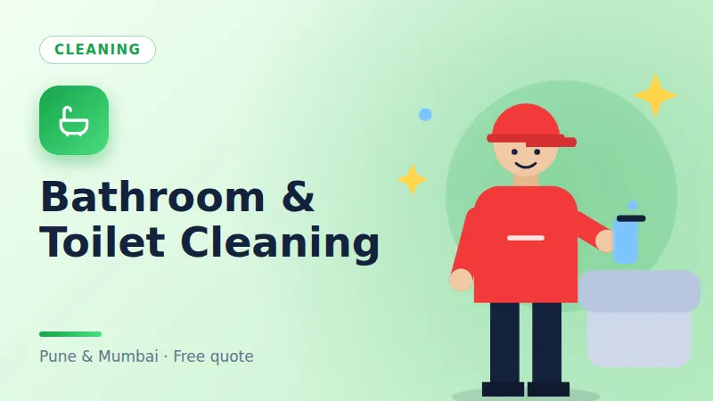 Bathroom & Toilet Cleaning in Pune