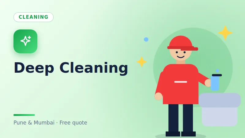Deep Cleaning in Pune