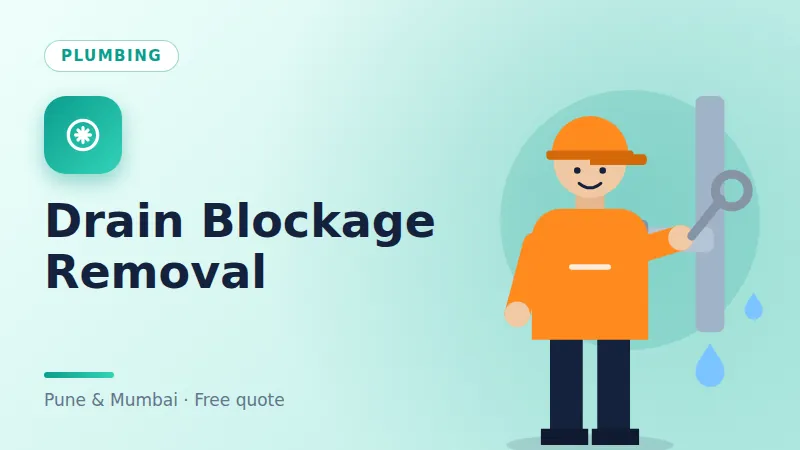 Drain Blockage Removal in Pune
