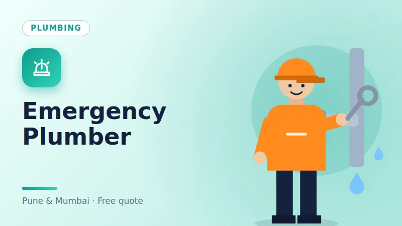 Emergency Plumber in Pune