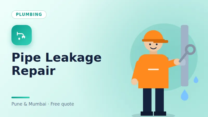 Pipe Leakage Repair in Pune