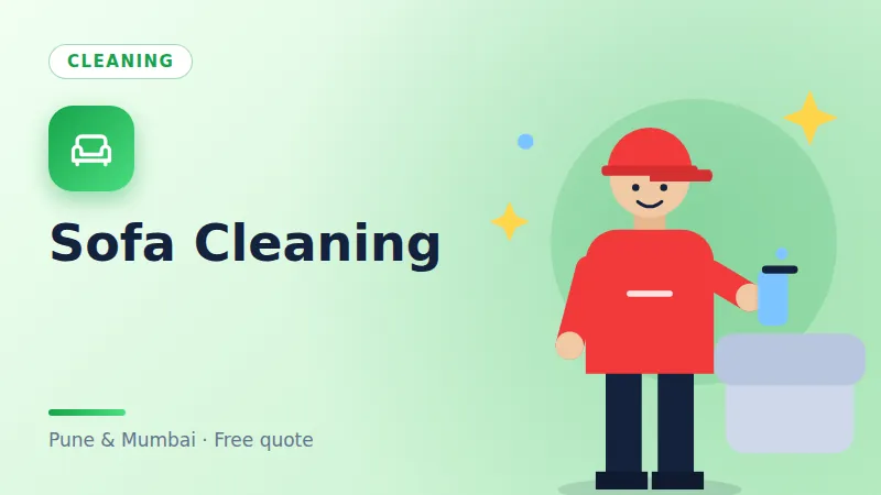 Sofa Cleaning in Pune