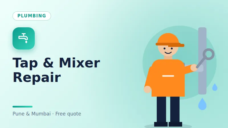 Tap & Mixer Repair in Pune