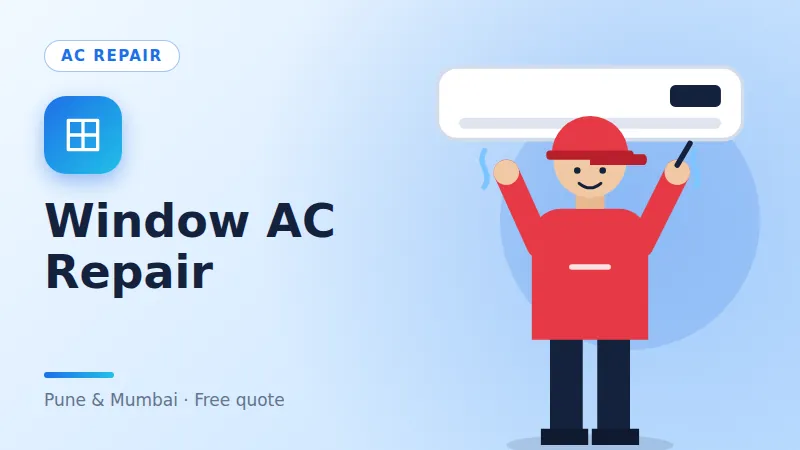 Window AC Repair in Pune
