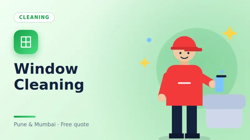 Window Cleaning in Pune